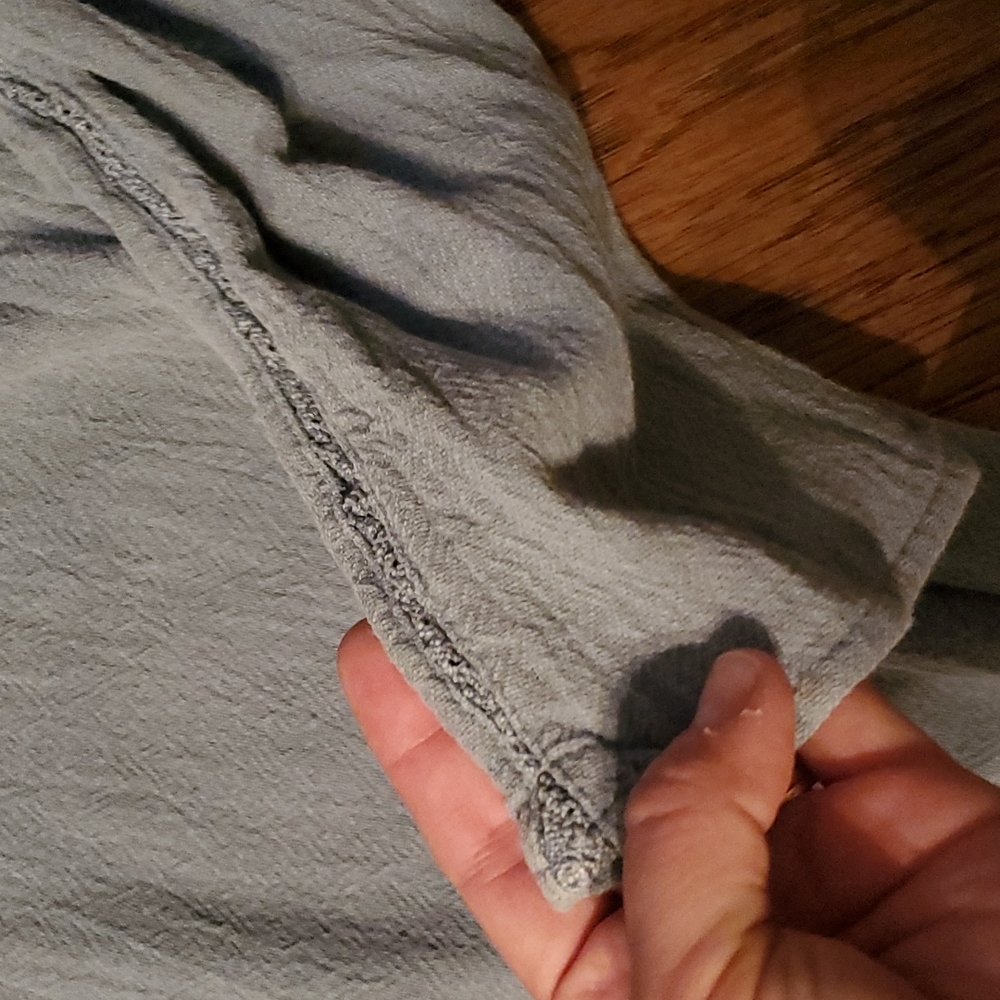 Hot Cotton Dusty Blue Top - Picture 4 of 6
